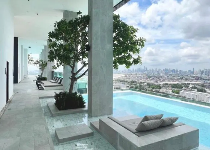 Appartement New Luxury 5 Min Onnut Bts - Modiz Sukhumvit 50 Bangkok