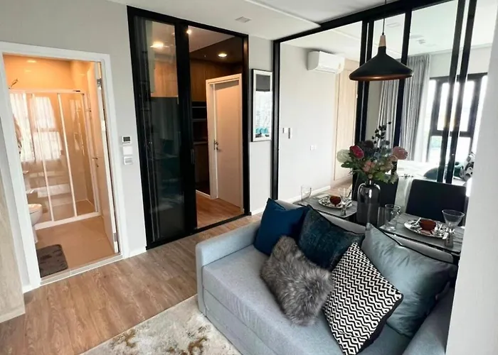 Appartement New Luxury 5 Min Onnut Bts - Modiz Sukhumvit 50